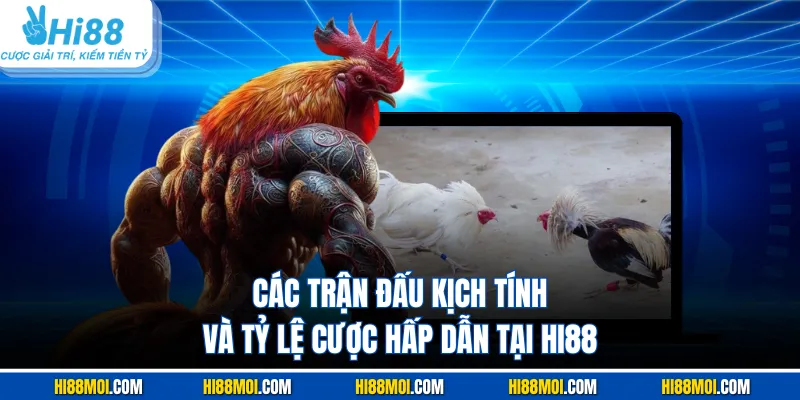 Các trận đấu kịch tính và tỷ lệ cược hấp dẫn tại Hi88
