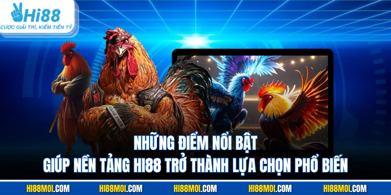 Những điểm nổi bật giúp nền tảng Hi88 trở thành lựa chọn phổ biến
