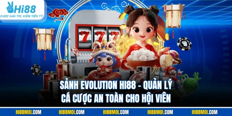 Sảnh Evolution HI88 - Quản Lý Cá Cược An Toàn Cho Hội Viên
